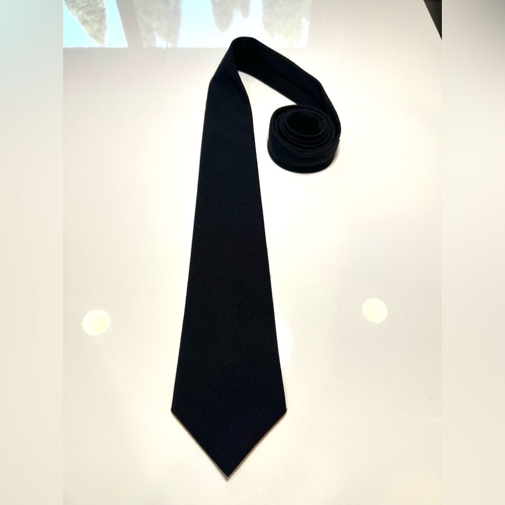 Uniform Cravatz Classic Black Necktie